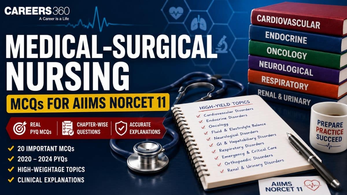 Medical Surgical Nursing MCQs for AIIMS NORCET 11: Most Expected Questions